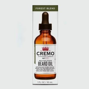 Cremo Revitalizing Beard Oil Astonishingly Superior, Forest Blend Scent 1 oz